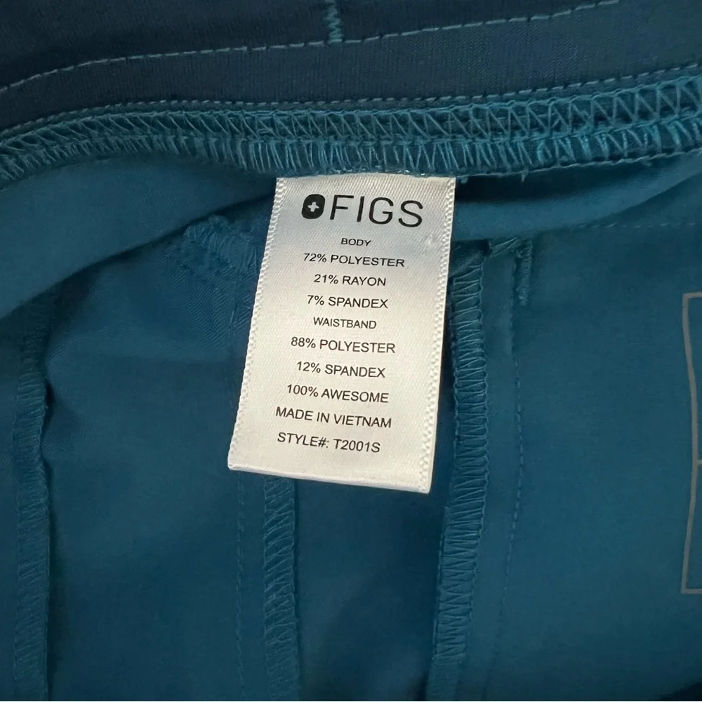 Figs Men’s Axim Cargo Scrub Pants Alps Blue